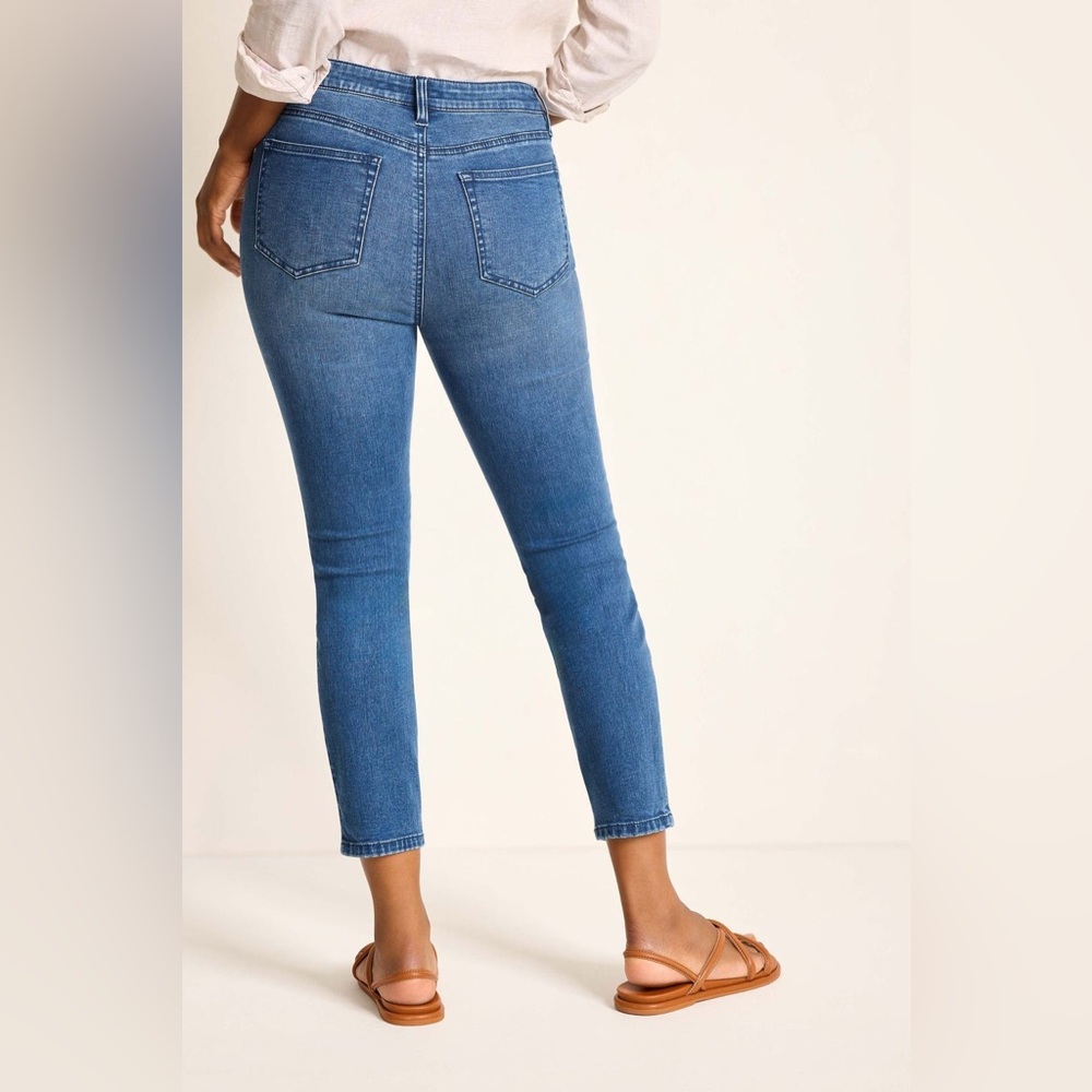 Tommy Bahama Indigo Palms™ Size 10/28 High-Rise Skinny Ankle Jean Style SW121109 - Picture 4 of 10